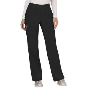 Women Scrub Pant with Straight Leg Pull-on Pant Medical Bottom